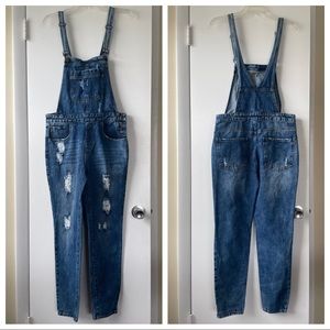 Denim Overalls